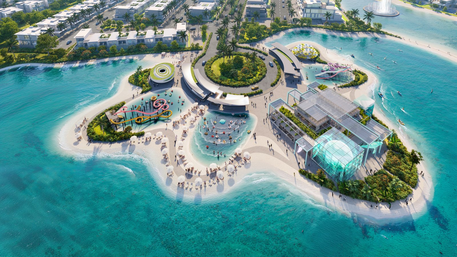 DAMAC Islands — render 3